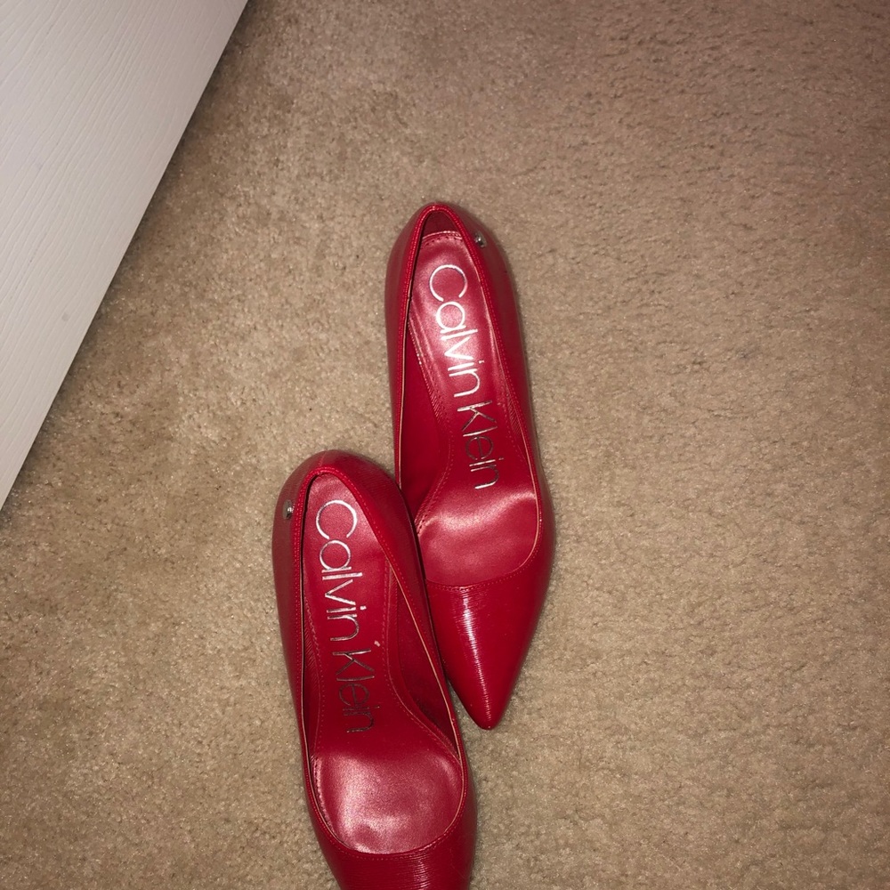 Red high heels
